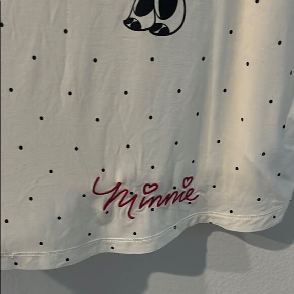 Disney Parks Disney Minnie Mouse Polka Dot Women's Top - Cream - Picture 4 of 6